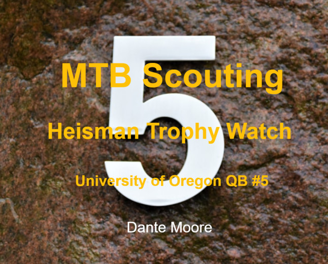 Dante Moore's Heisman Hopes: A Strong Start for Oregon